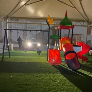 GLO-011 Playground with Multiple Slides and Swings GLO-011
