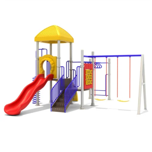 GLO-295 Kids Playground Playset GLO-295 with Slide, Swings, and Monkey Bars by Garden Links Saudi Arabia – safe outdoor play equipment