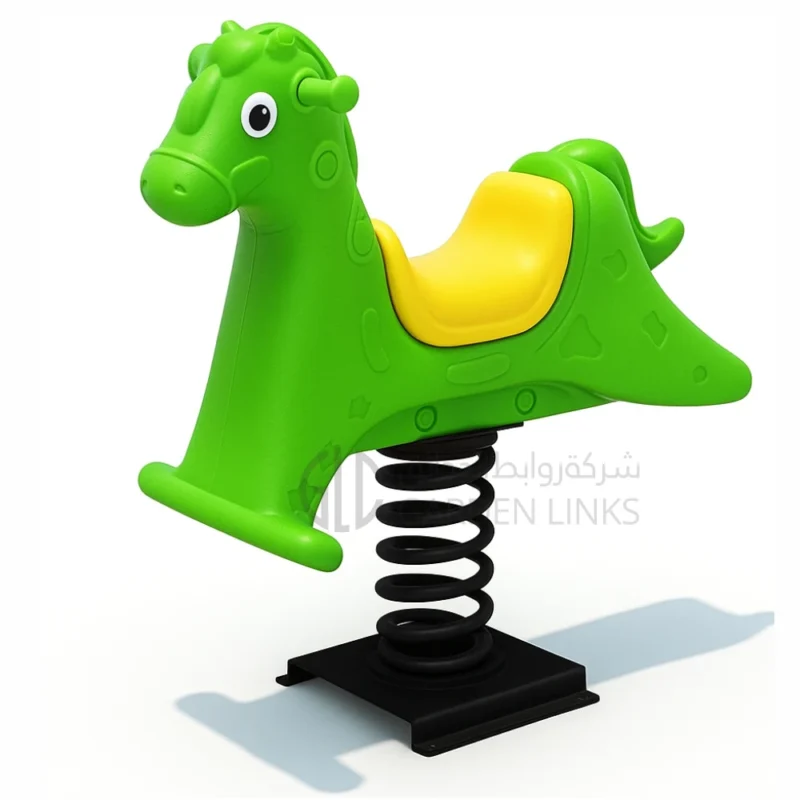 GLSR 017 Horse Spring Rider GLSR-017 – Outdoor Playground Equipment Saudi Arabia