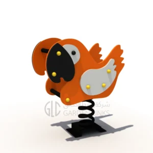 GLSR 045 Parrot Spring Rider GLSR-045 – Kids Outdoor Playground Equipment Saudi Arabia