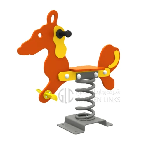 Horse Spring Rider GLSR-063 – Kids Outdoor Playground Equipment Saudi Arabia