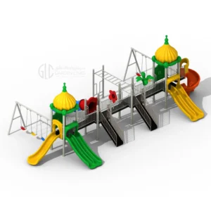 GLMF-009 ألعاب حدائق بزحليقة أنبوبية من روابط الحدائق السعودية